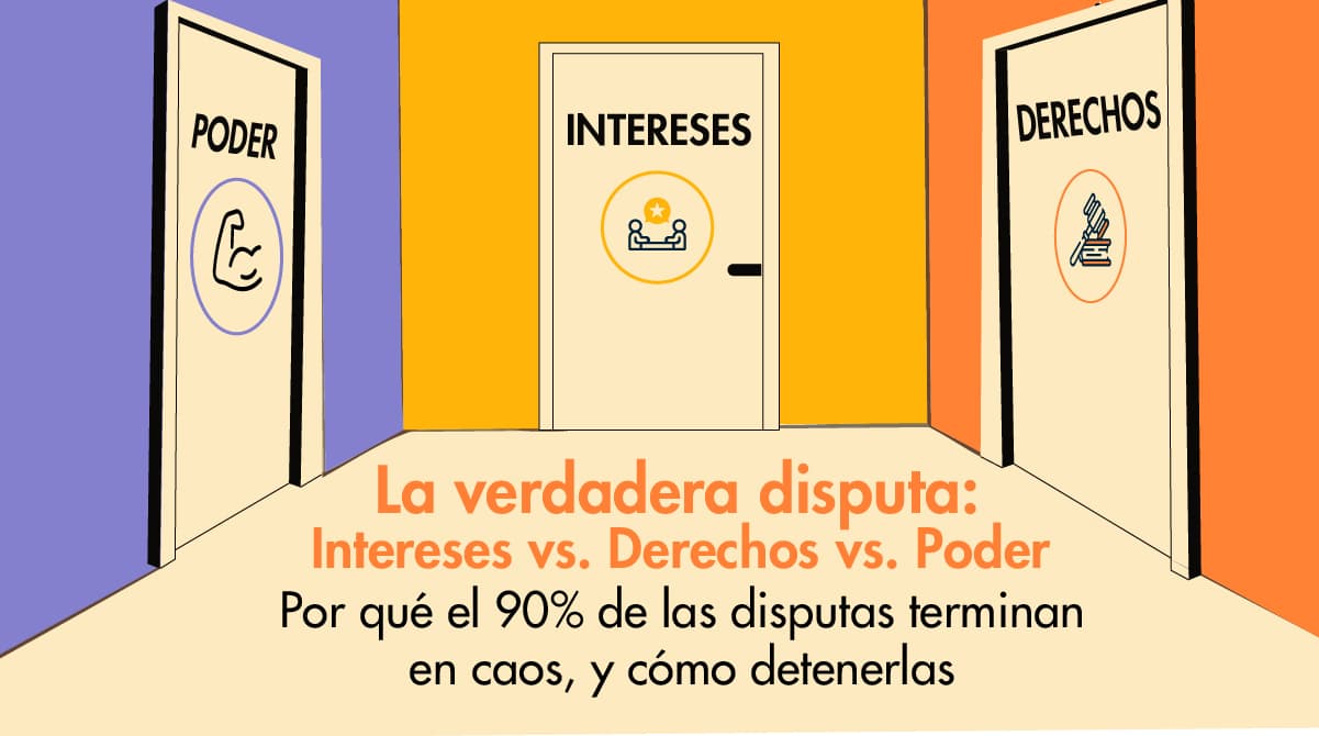 La verdadera disputa: Intereses vs. Derechos vs. Poder