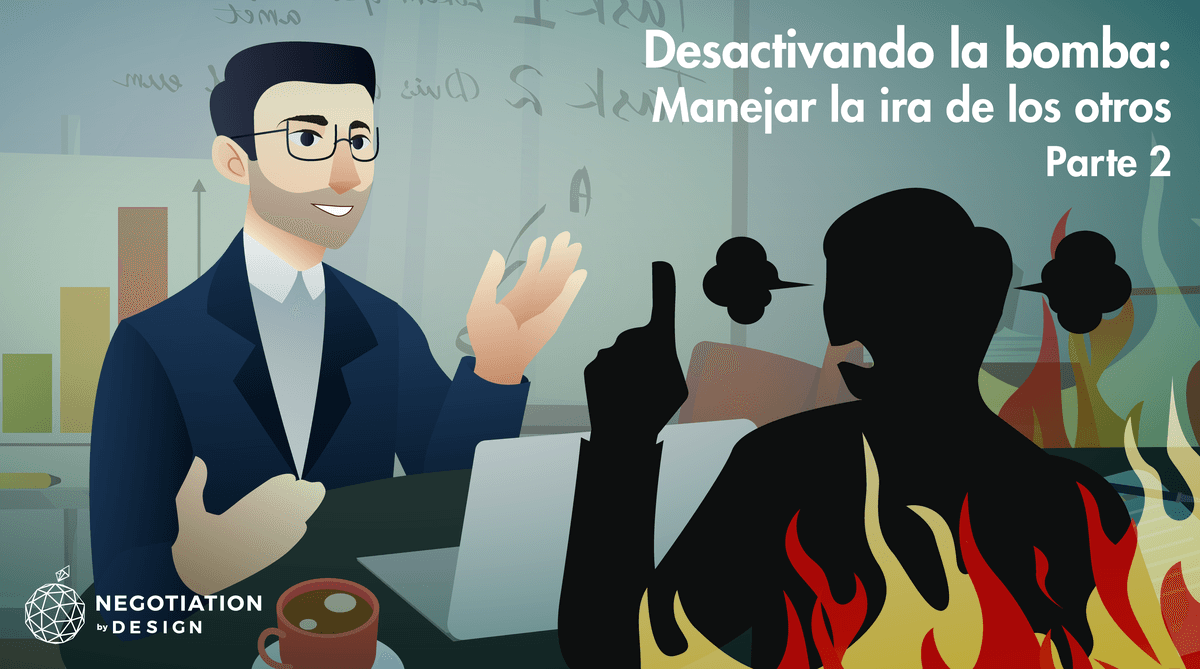 Manejando la ira de los otros en negociación (Parte 2)