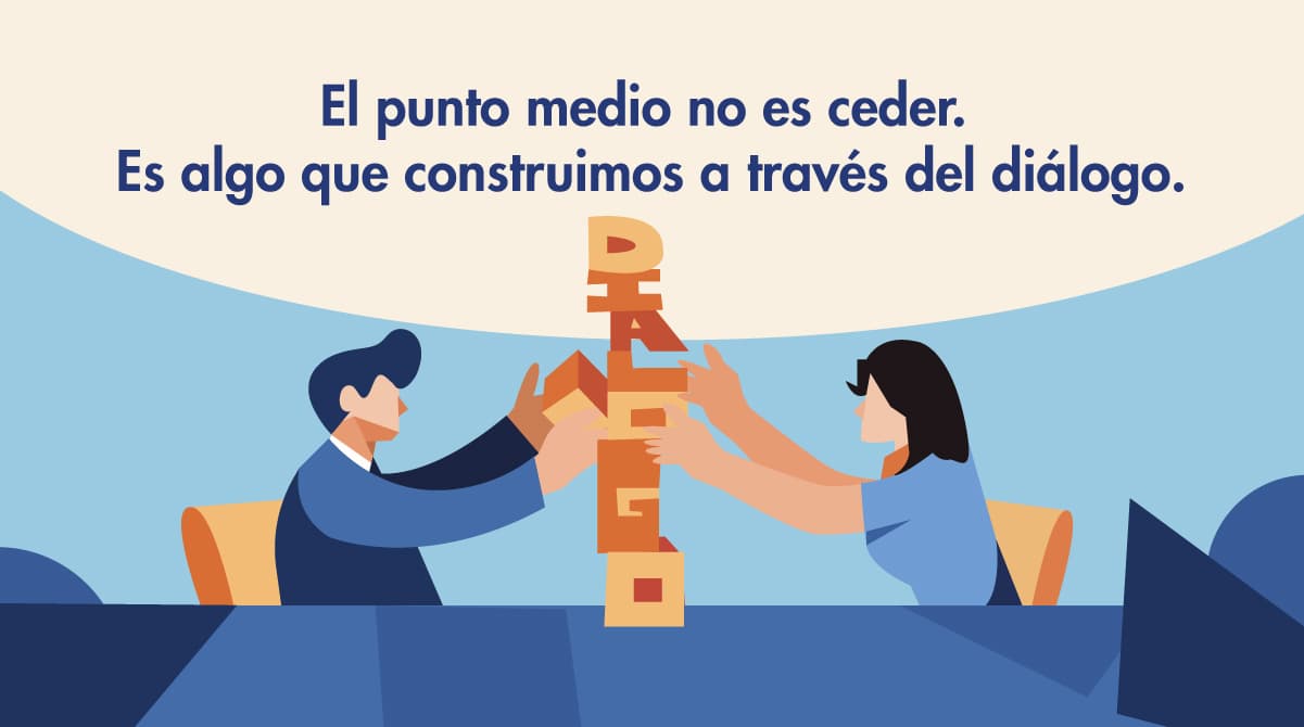 Cómo negociar en el punto medio (cuando te sientes a kilómetros de distancia)