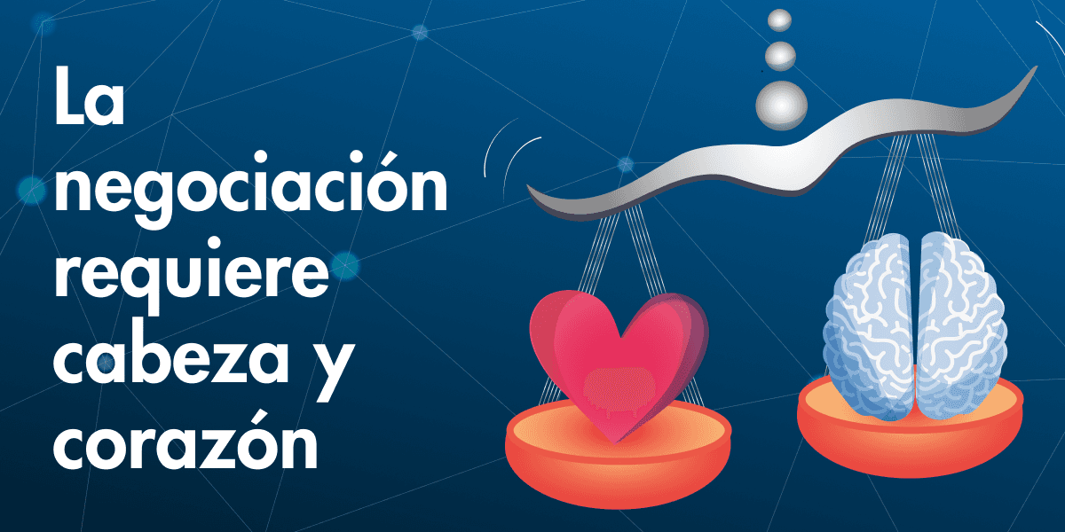 Cabeza y corazón en la mesa de negociación