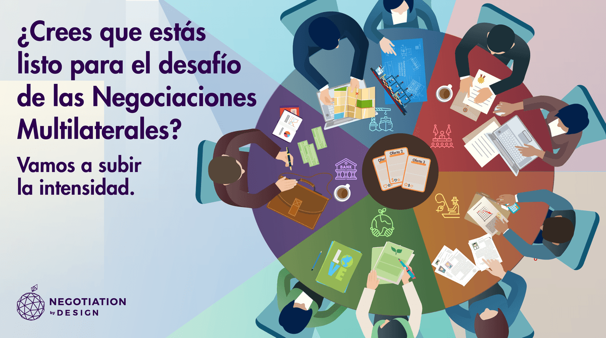 ¿Crees que estás listo para el desafío de las negociaciones multilaterales? Vamos a subir la intensidad.