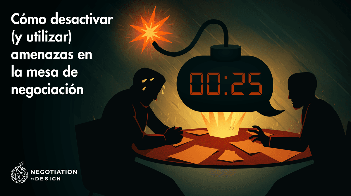 Cómo desactivar (y utilizar) amenazas en la mesa de negociación