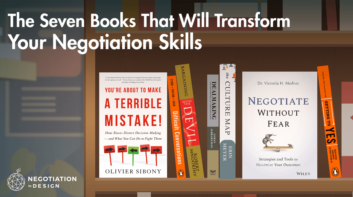 The 7 Books That Will Transform Your Negotiation Skills