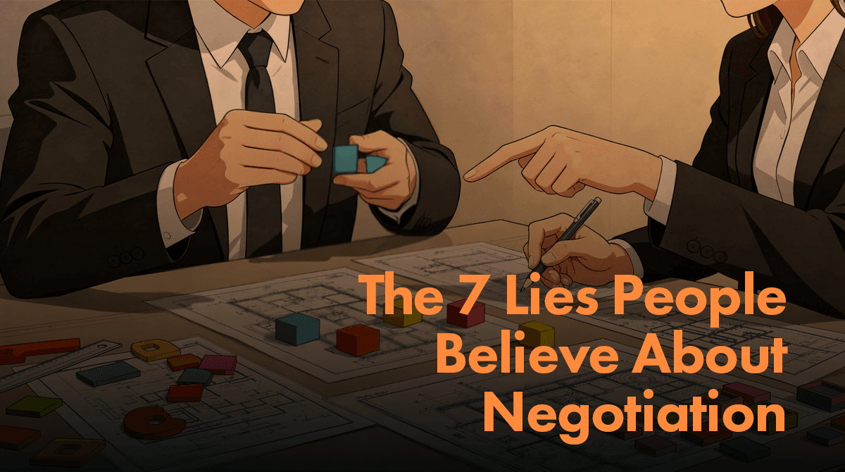 The 7 Lies People Believe About Negotiation