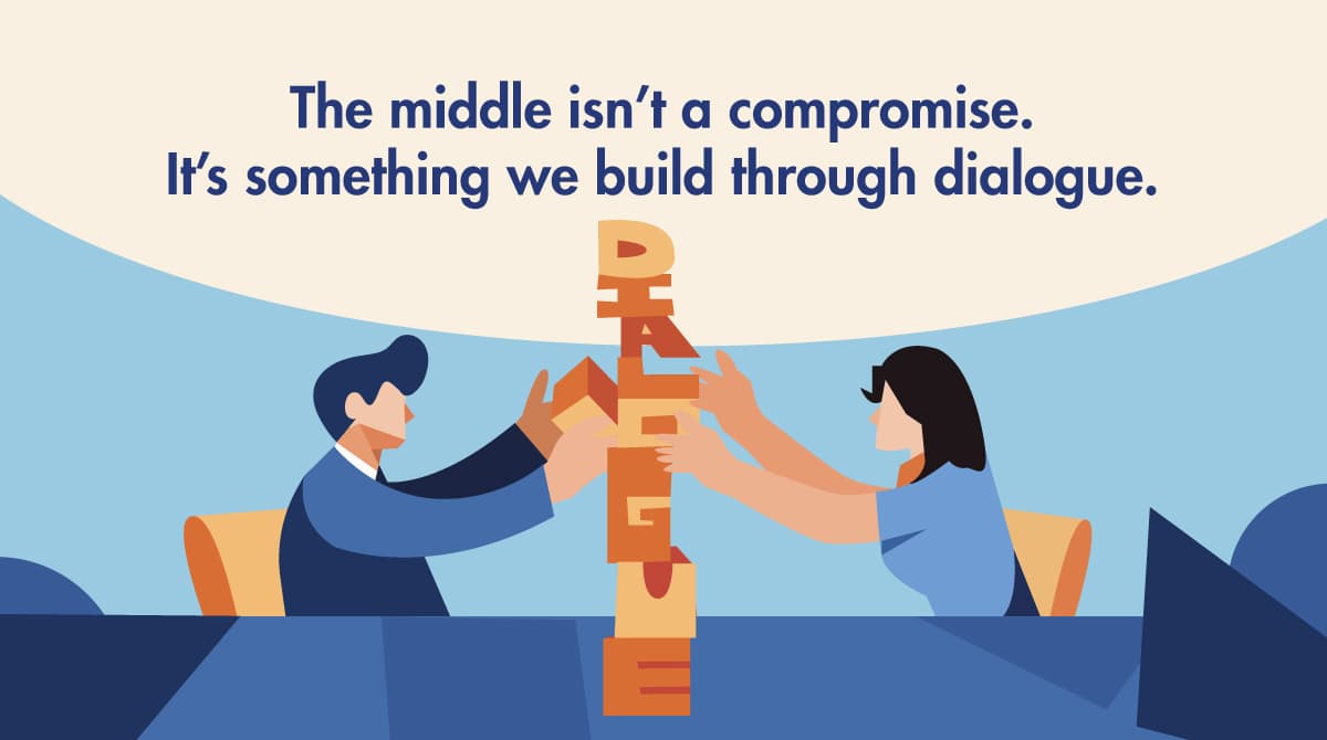 How to Negotiate in the Middle (When You Feel Miles Apart)
